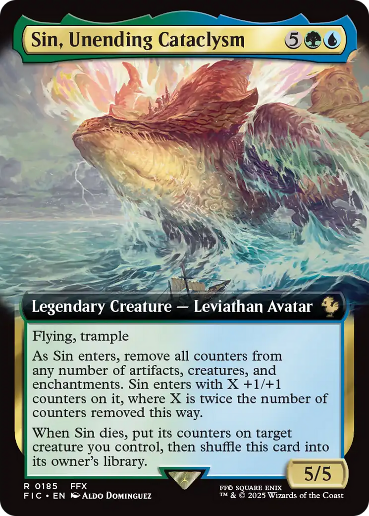 Magic: The Gathering - Sin, Unending Cataclysm - Final Fantasy Commander