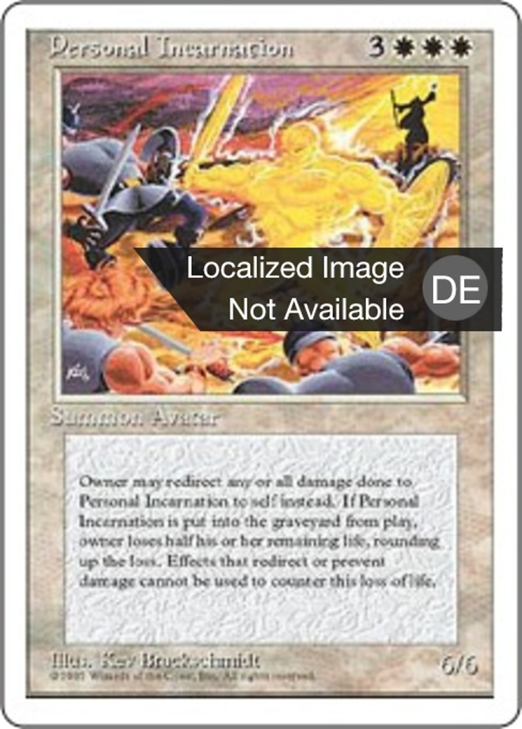 Magic: The Gathering - Eigene Inkarnation - Fourth Edition