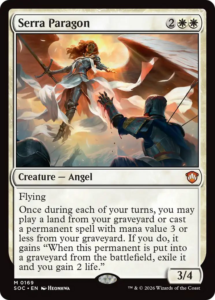 Magic: The Gathering - Serra Paragon - Secrets of Strixhaven Commander