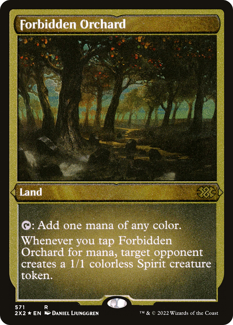 Magic: The Gathering - Forbidden Orchard Foil - Double Masters 2022