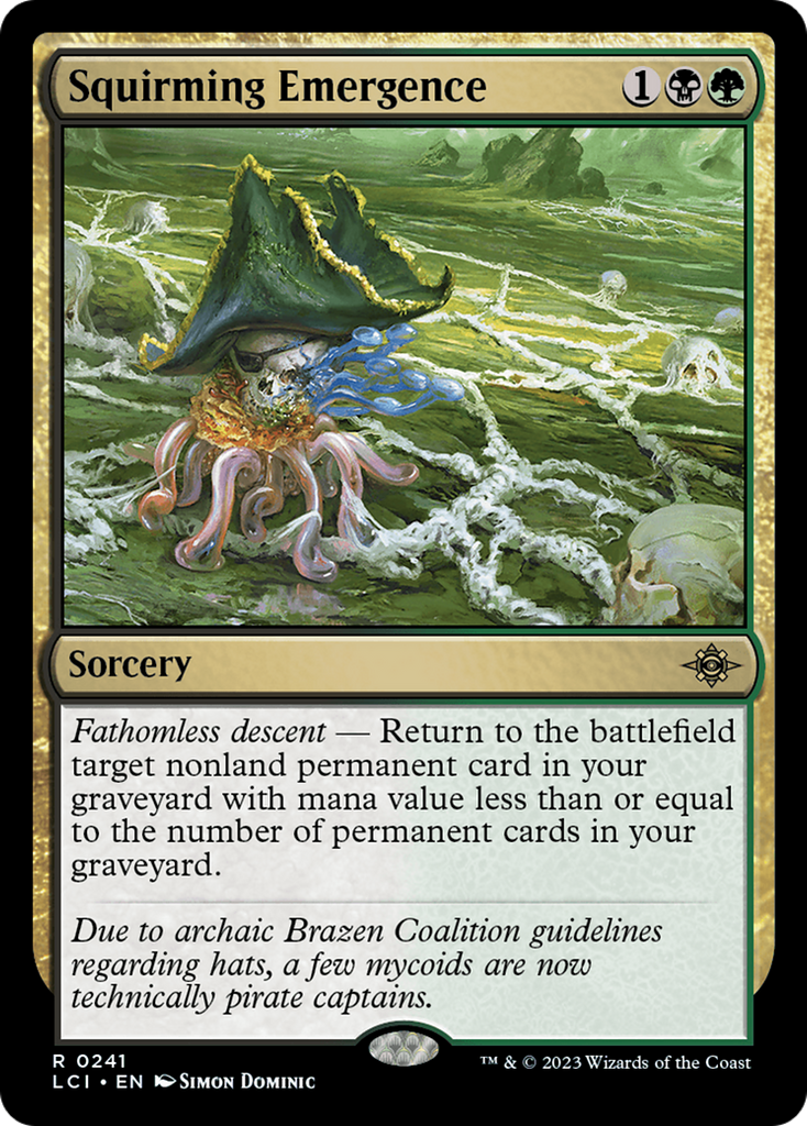 Magic: The Gathering - Squirming Emergence - The Lost Caverns of Ixalan