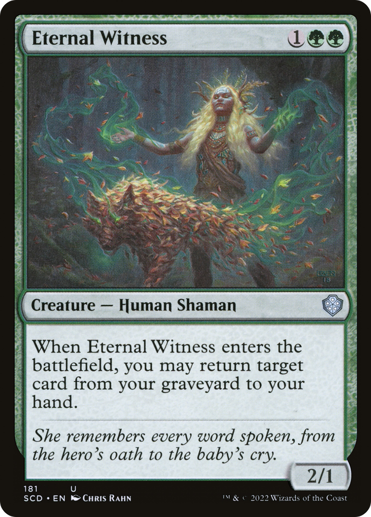 Magic: The Gathering - Eternal Witness - Starter Commander Decks