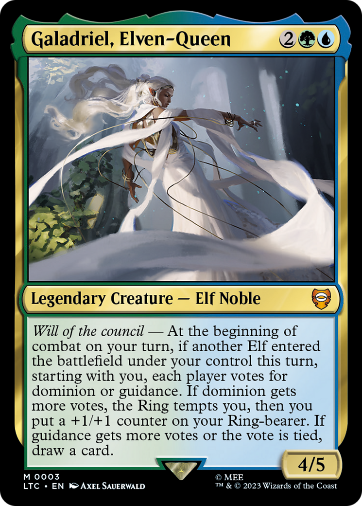 Magic: The Gathering - Galadriel, Elven-Queen - Tales of Middle-earth Commander