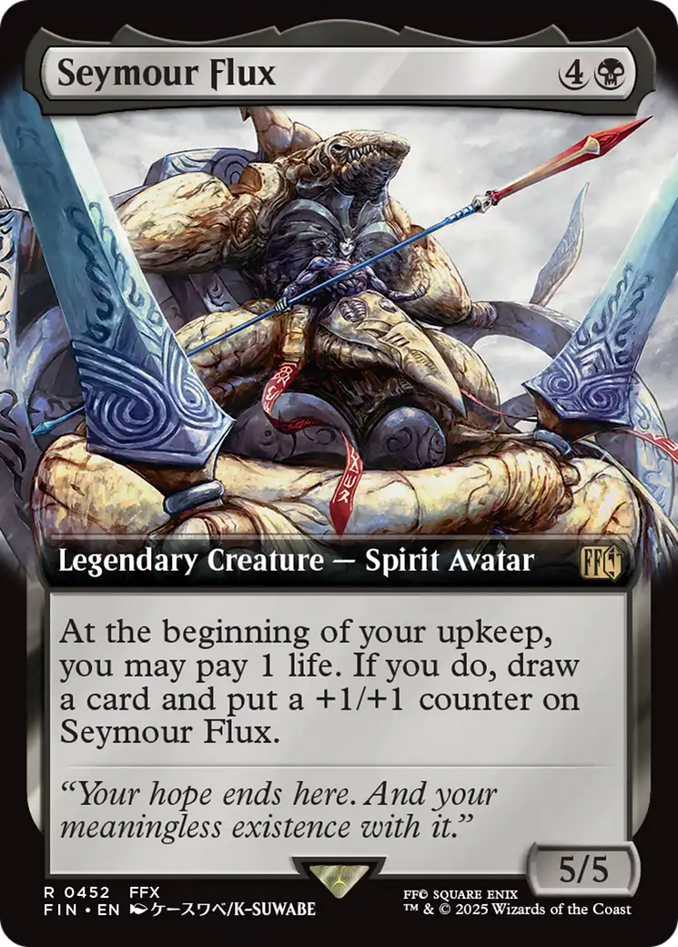 Magic: The Gathering - Seymour Flux Foil - Final Fantasy