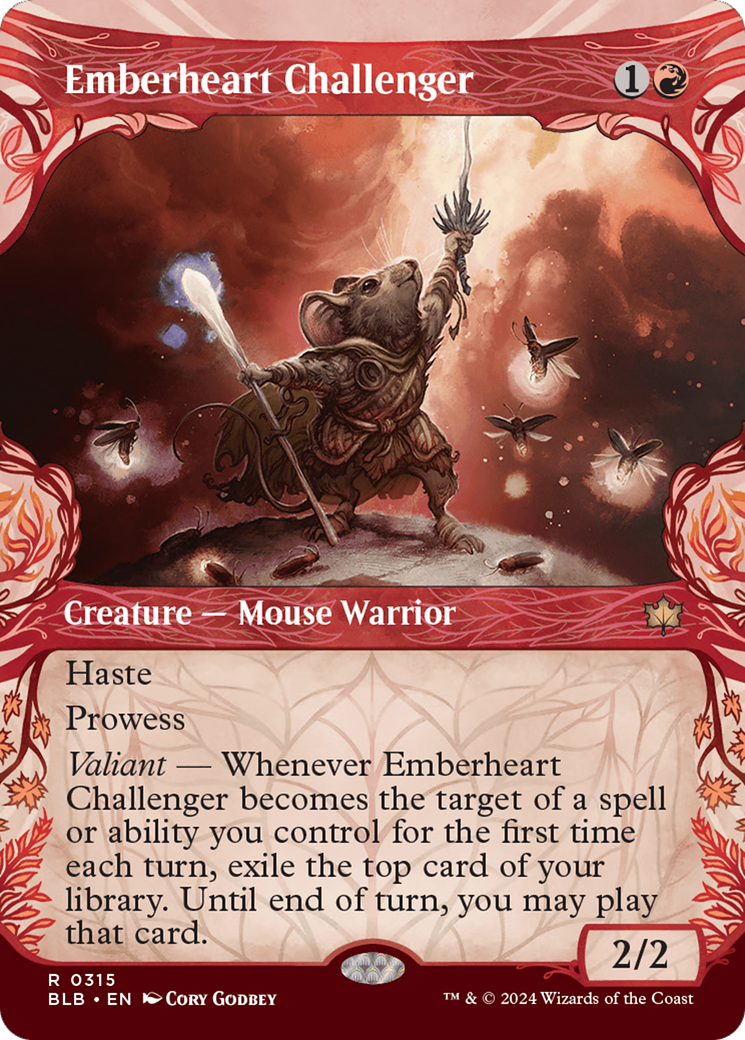Magic: The Gathering - Emberheart Challenger Foil - Bloomburrow