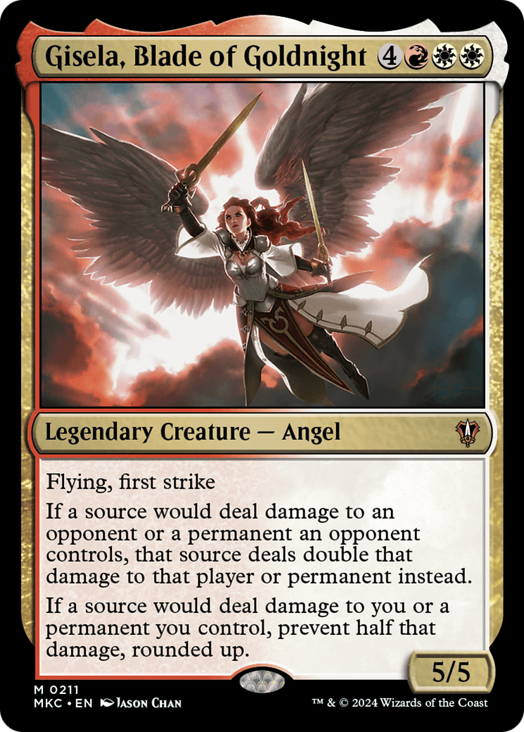 Magic: The Gathering - Gisela, Blade of Goldnight - Murders at Karlov Manor Commander