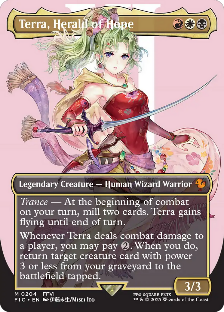 Magic: The Gathering - Terra, Herald of Hope - Final Fantasy Commander