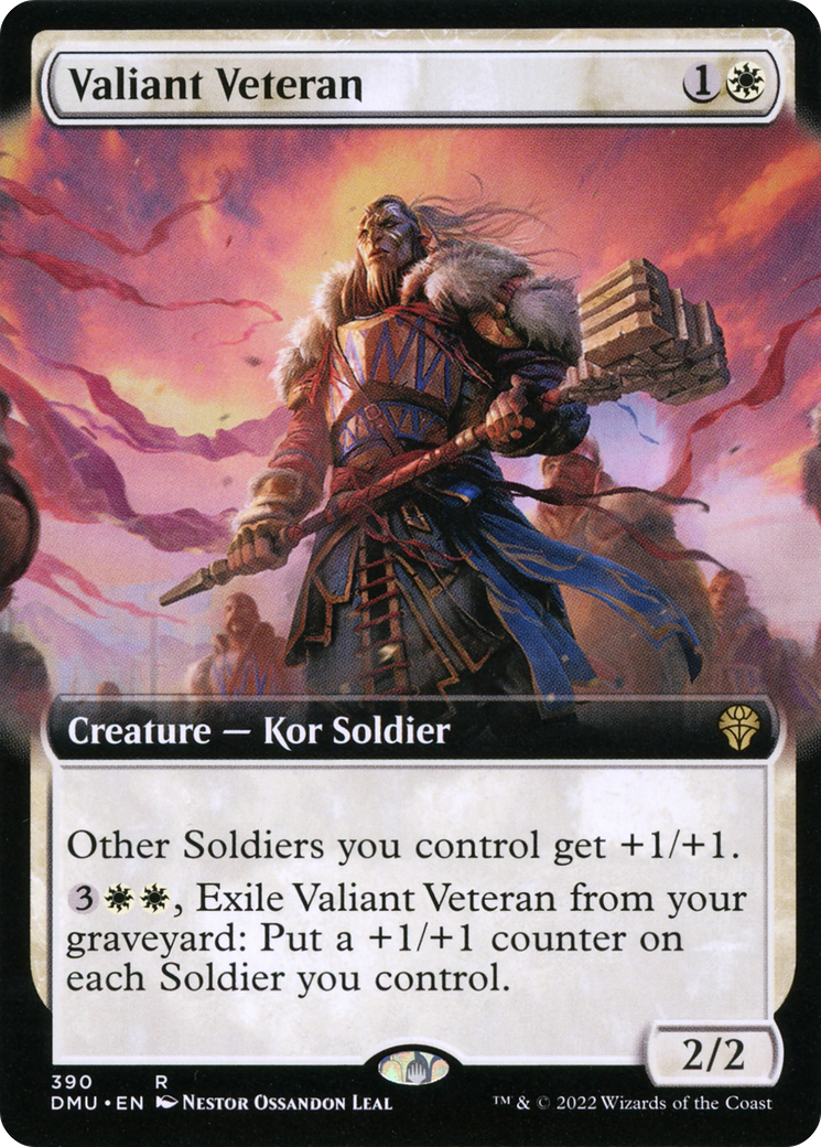 Magic: The Gathering - Valiant Veteran - Dominaria United