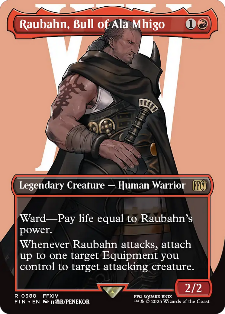 Magic: The Gathering - Raubahn, Bull of Ala Mhigo Foil - Final Fantasy