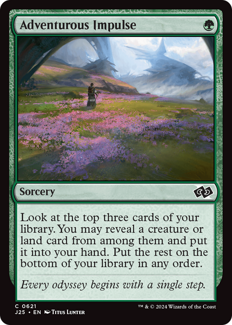 Magic: The Gathering - Adventurous Impulse - Foundations Jumpstart