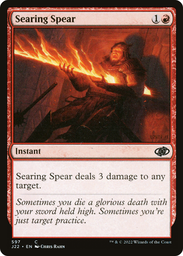 Magic: The Gathering - Searing Spear - Jumpstart 2022