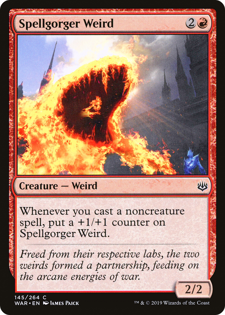 Magic: The Gathering - Spellgorger Weird Foil - War of the Spark