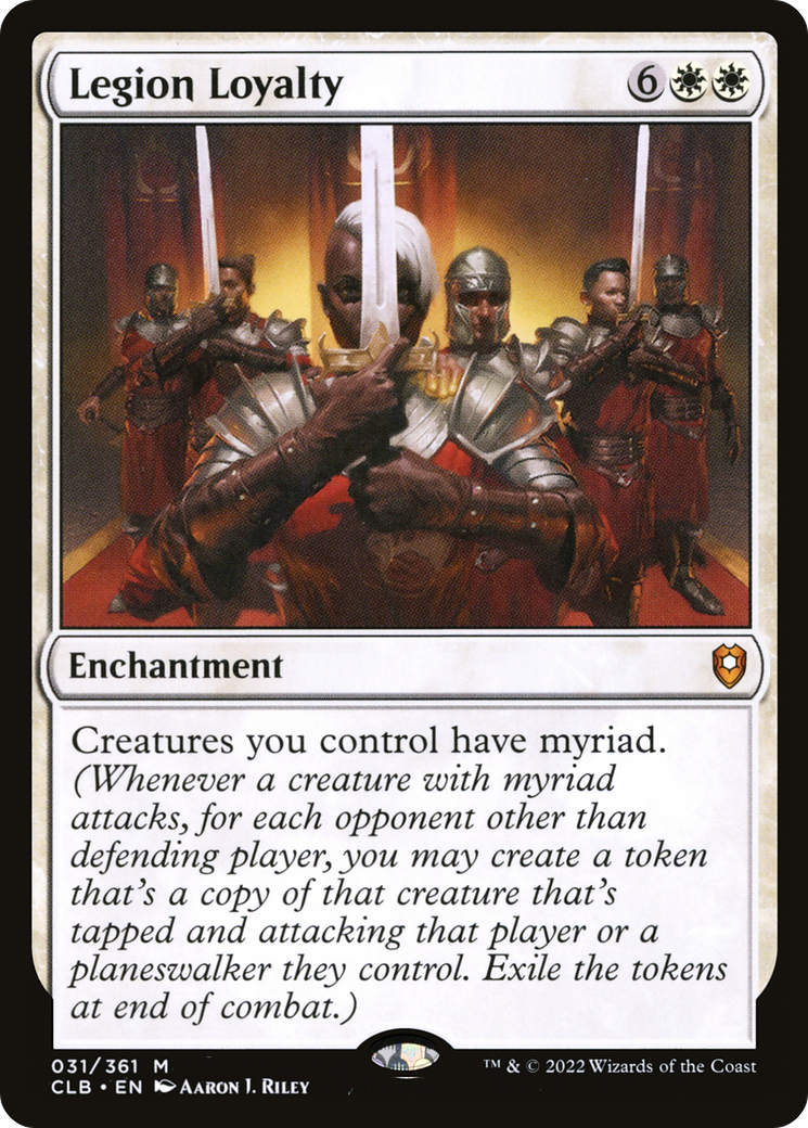 Magic: The Gathering - Legion Loyalty - Commander Legends: Battle for Baldur's Gate