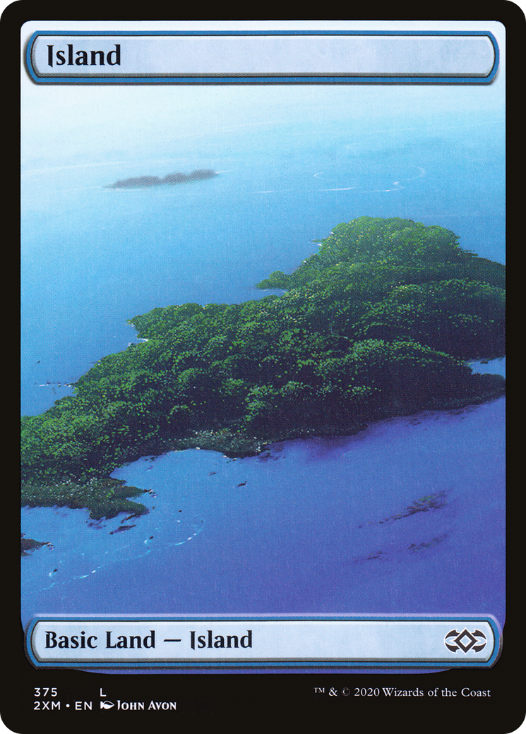 Magic: The Gathering - Island #375 Foil - Double Masters