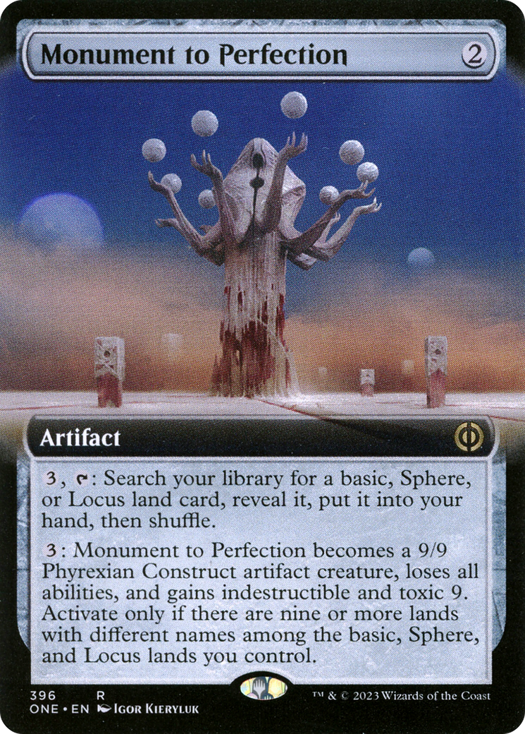 Magic: The Gathering - Monument to Perfection Foil - Phyrexia: All Will Be One