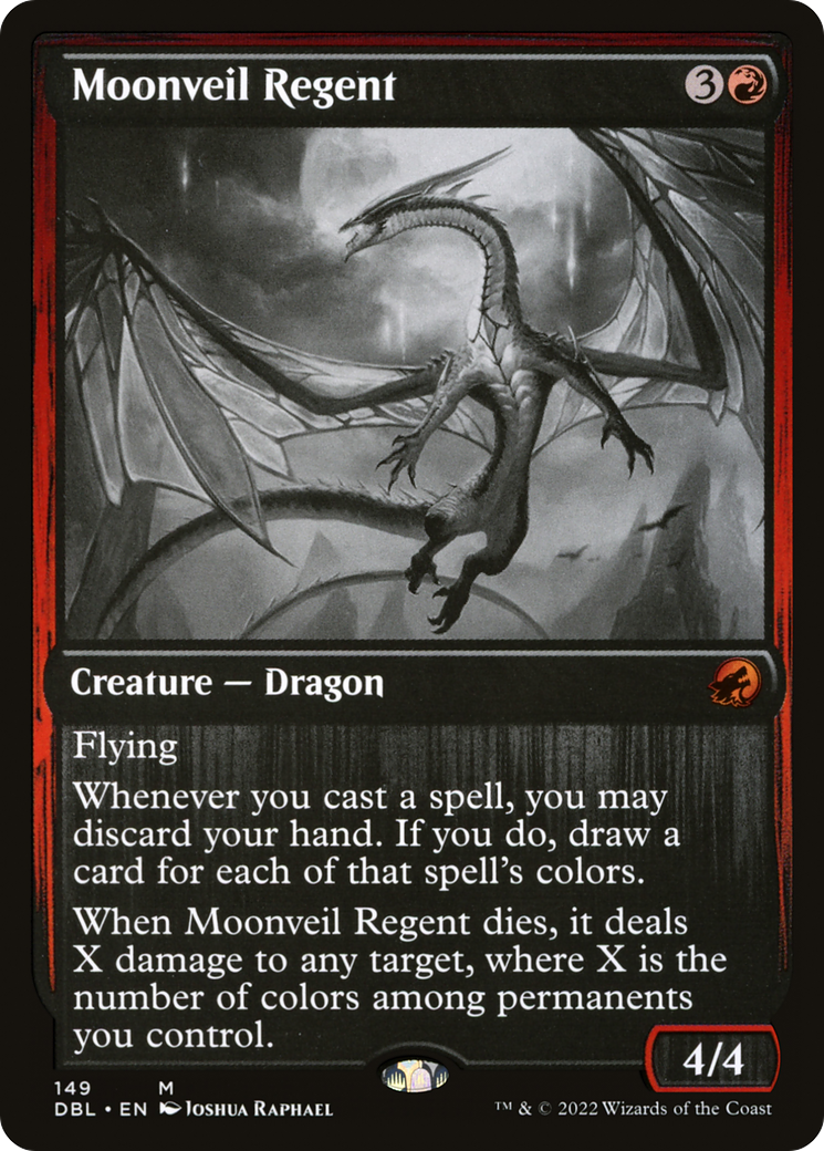 Magic: The Gathering - Moonveil Regent Foil - Innistrad: Double Feature