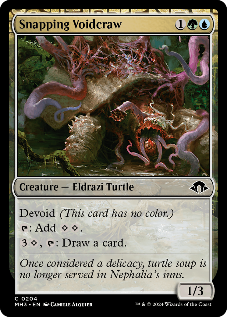 Magic: The Gathering - Snapping Voidcraw Foil - Modern Horizons 3