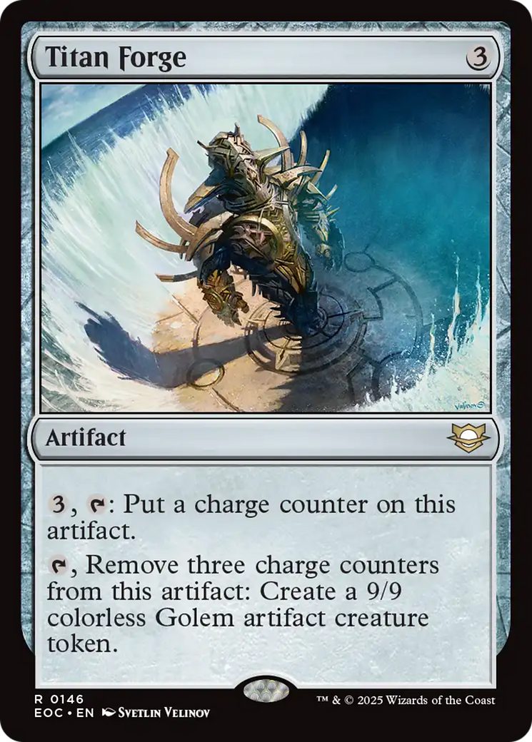 Magic: The Gathering - Titan Forge - Edge of Eternities Commander