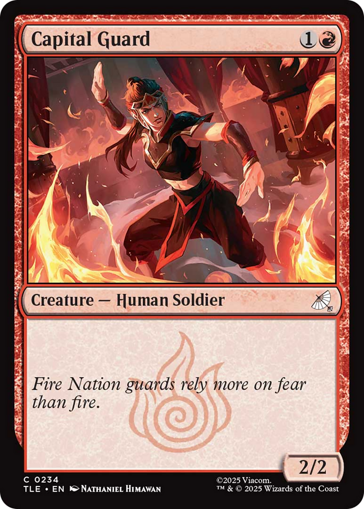 Magic: The Gathering - Capital Guard - Avatar: The Last Airbender Eternal