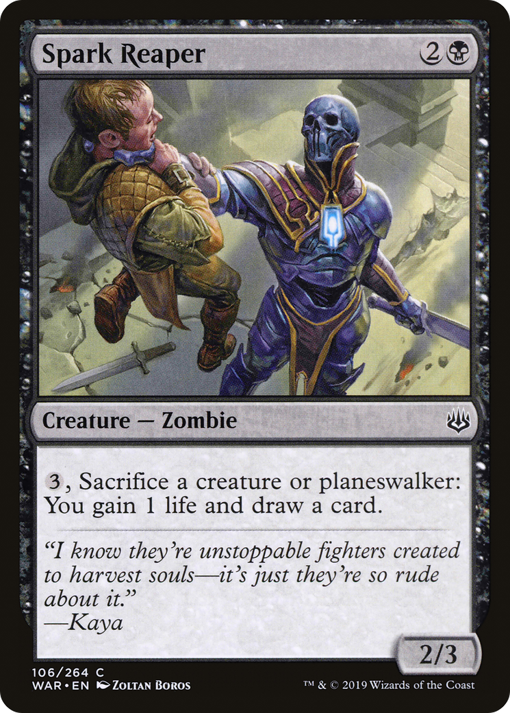 Magic: The Gathering - Spark Reaper Foil - War of the Spark