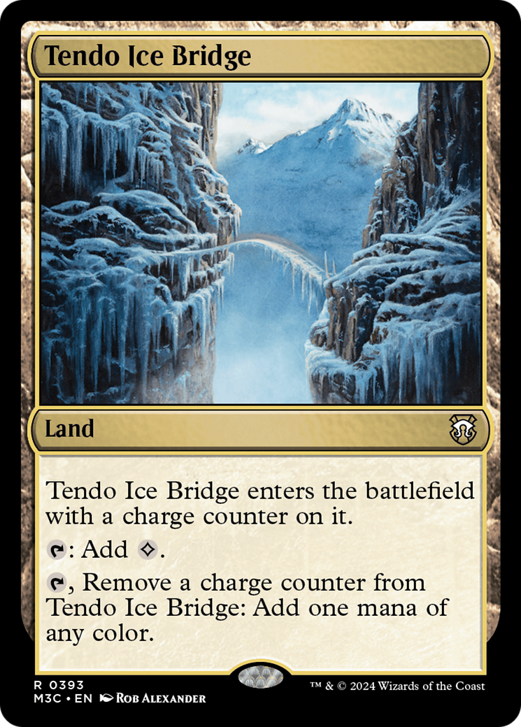 Magic: The Gathering - Tendo Ice Bridge - Modern Horizons 3 Commander