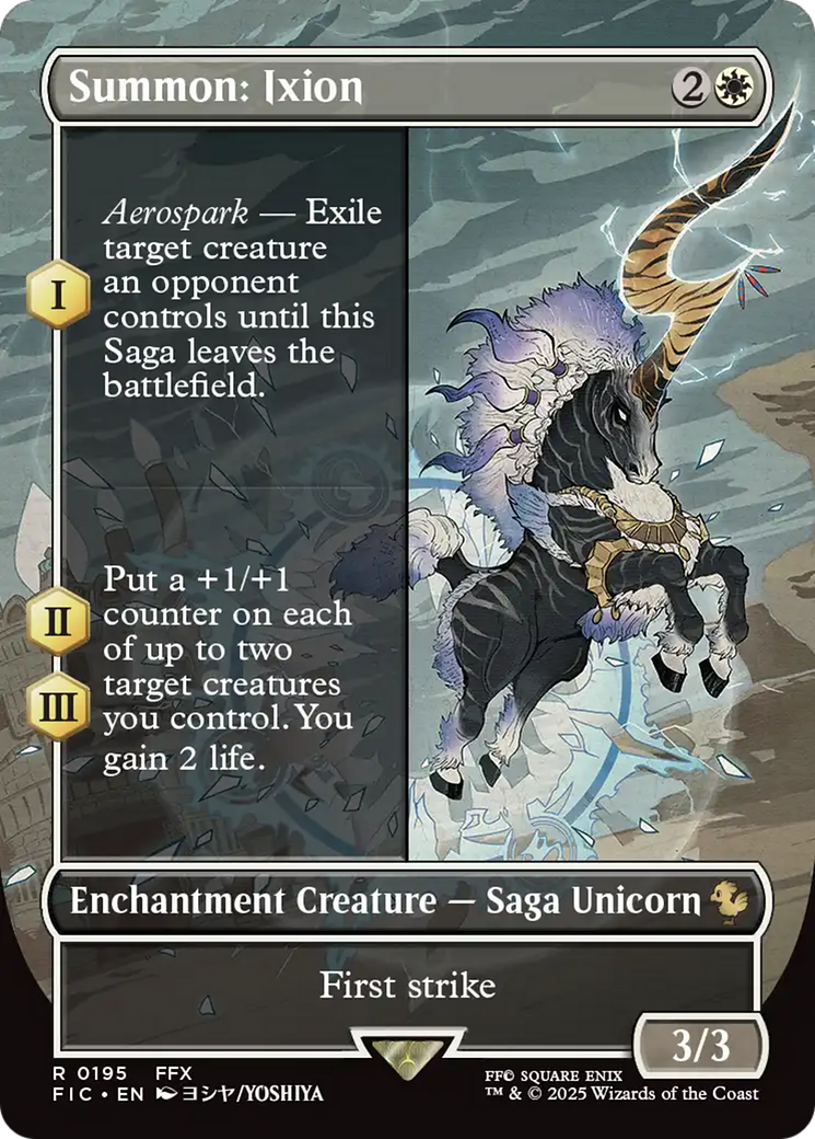 Magic: The Gathering - Summon: Ixion - Final Fantasy Commander