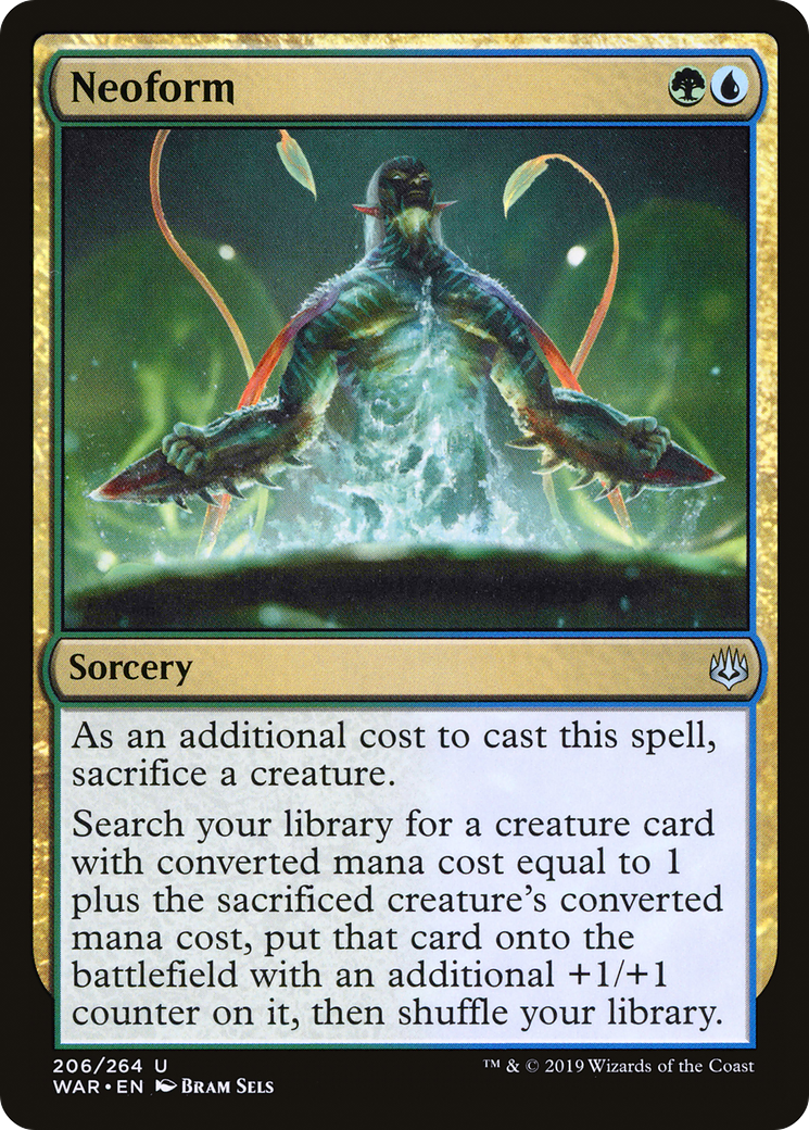 Magic: The Gathering - Neoform Foil - War of the Spark