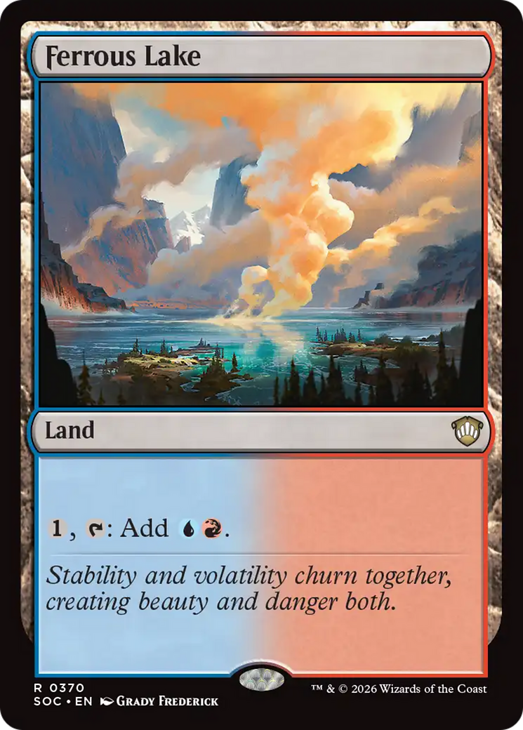 Magic: The Gathering - Ferrous Lake - Secrets of Strixhaven Commander