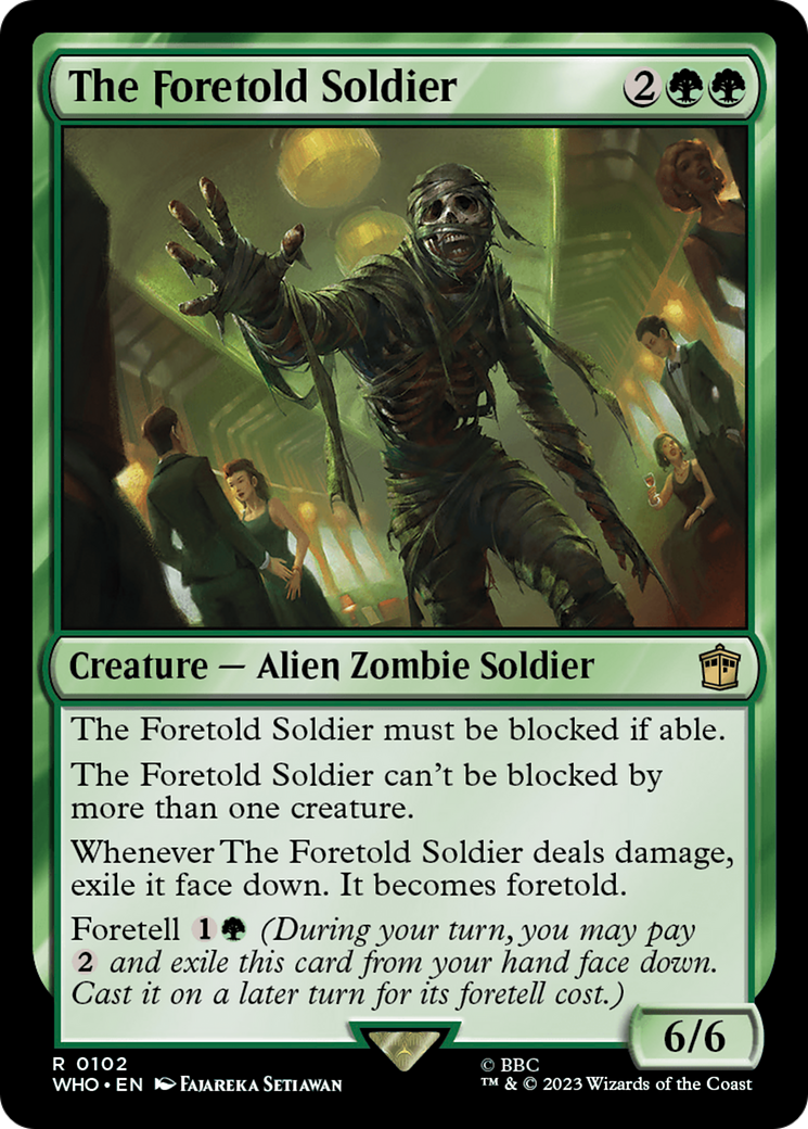 Magic: The Gathering - The Foretold Soldier - Doctor Who
