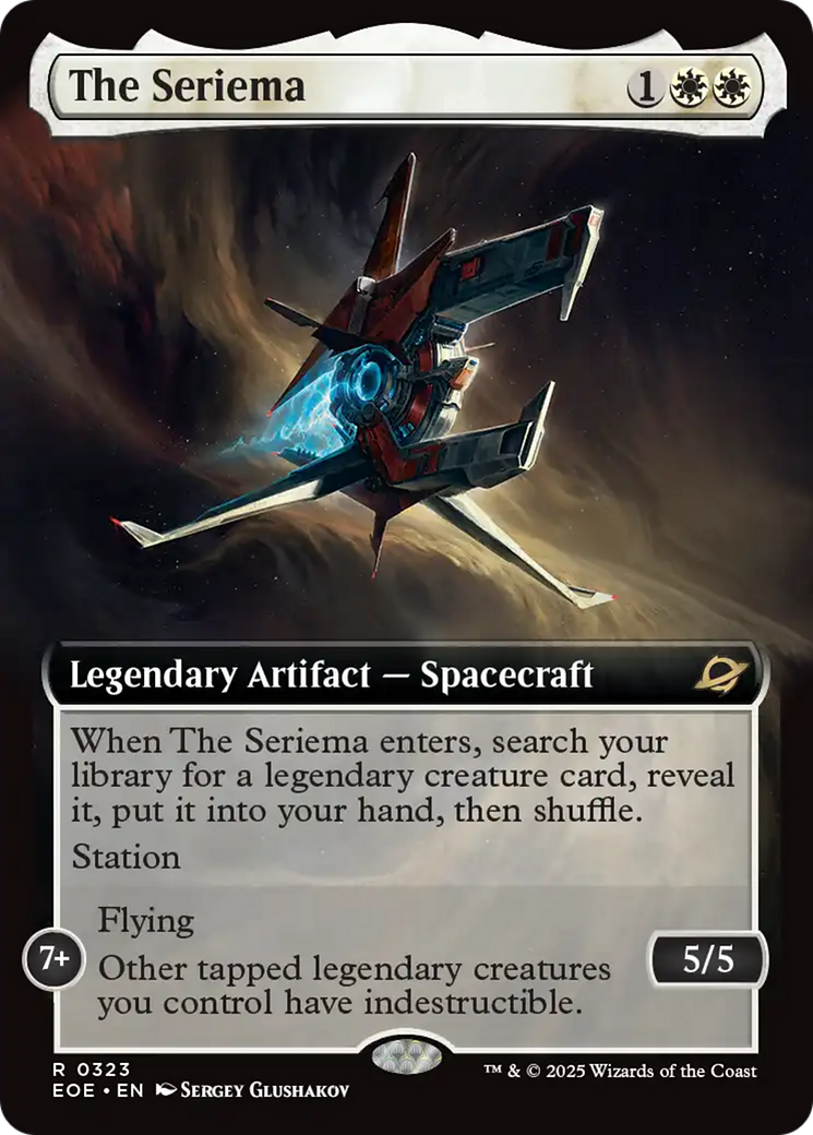 Magic: The Gathering - The Seriema Foil - Edge of Eternities
