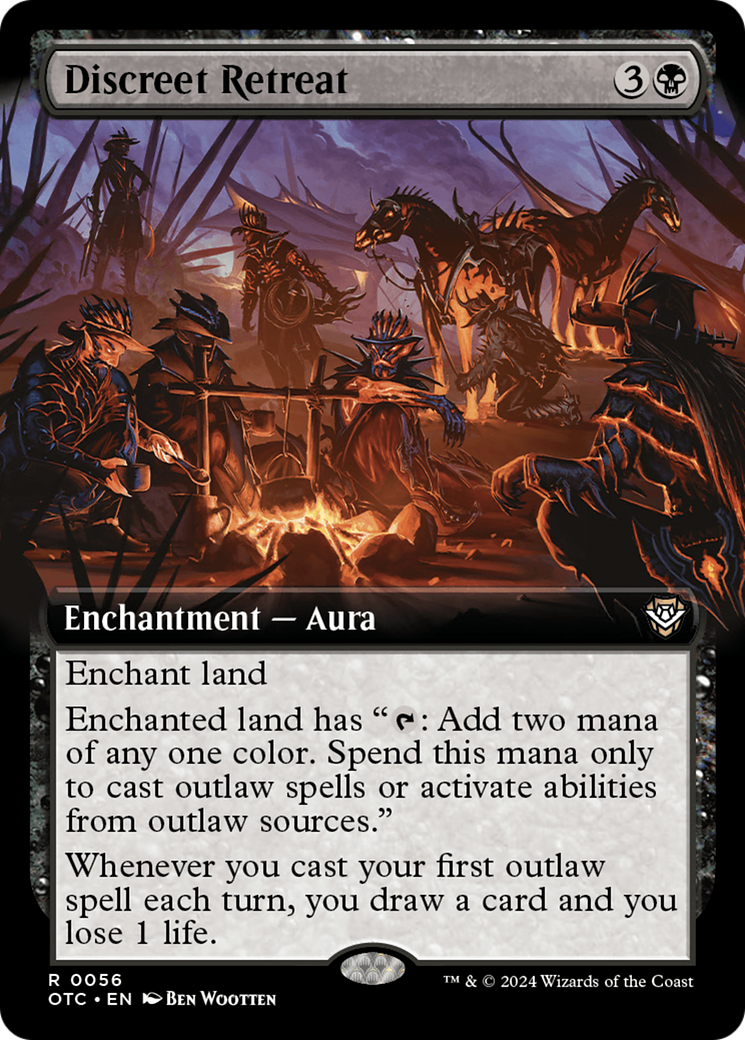 Magic: The Gathering - Discreet Retreat - Outlaws of Thunder Junction Commander