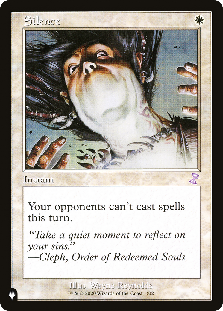 Magic: The Gathering - Silence - The List