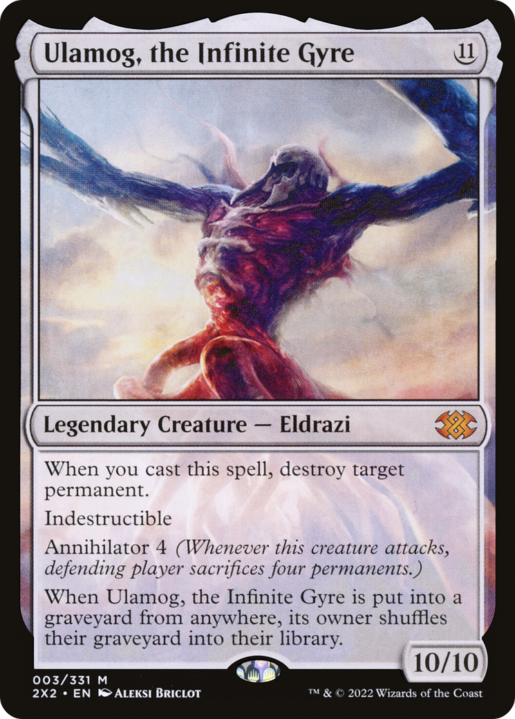Magic: The Gathering - Ulamog, the Infinite Gyre Foil - Double Masters 2022