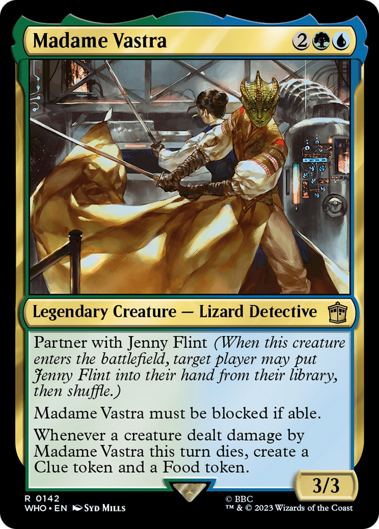 Magic: The Gathering - Madame Vastra Foil - Doctor Who