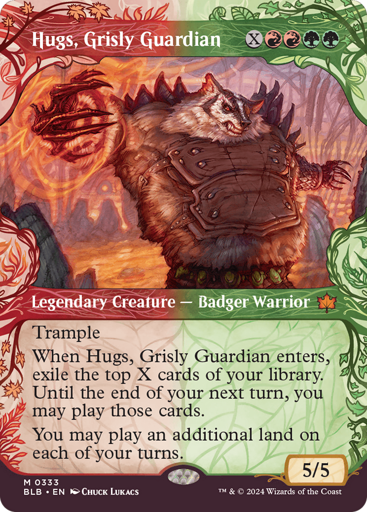 Magic: The Gathering - Hugs, Grisly Guardian Foil - Bloomburrow
