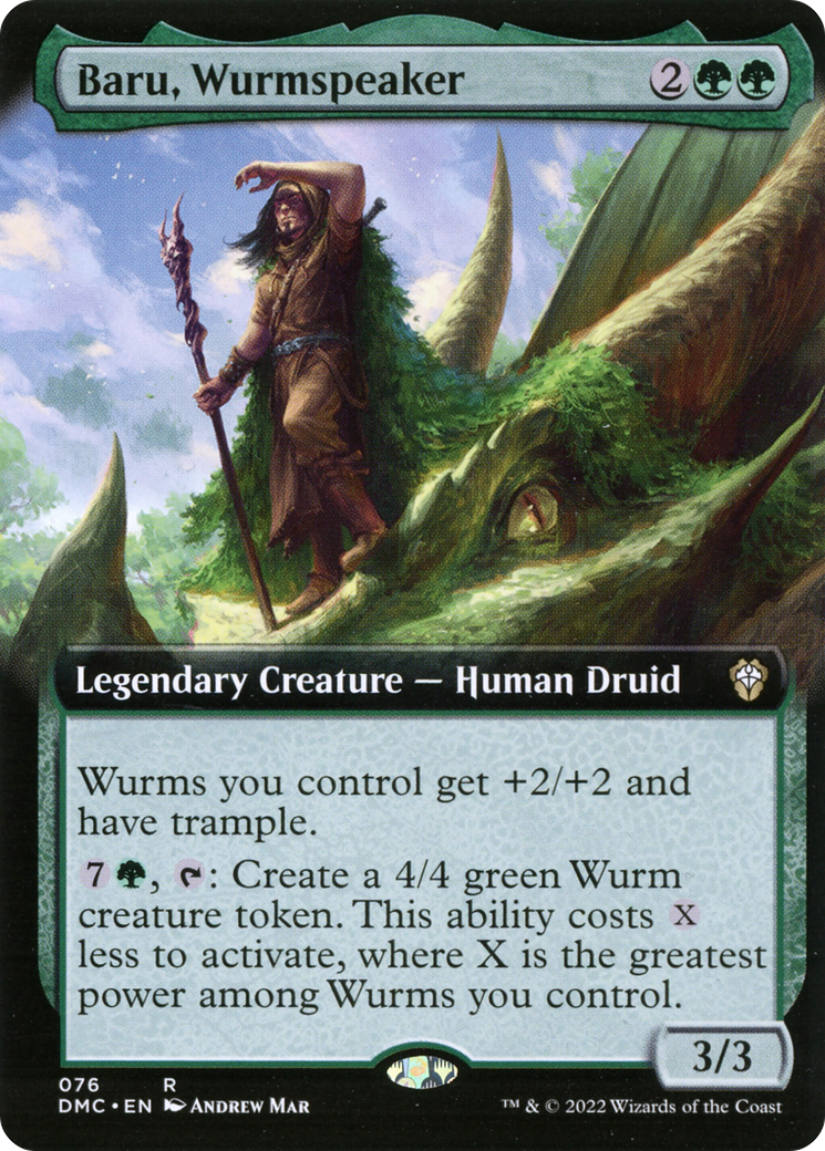 Magic: The Gathering - Baru, Wurmspeaker - Dominaria United Commander