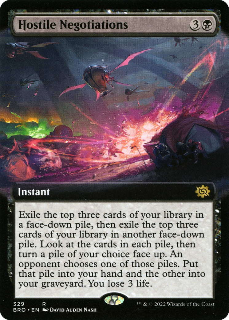 Magic: The Gathering - Hostile Negotiations Foil - The Brothers' War
