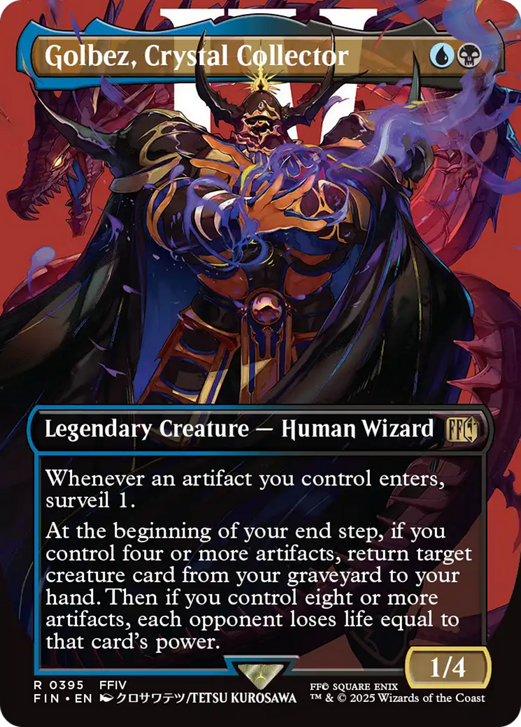 Magic: The Gathering - Golbez, Crystal Collector Foil - Final Fantasy