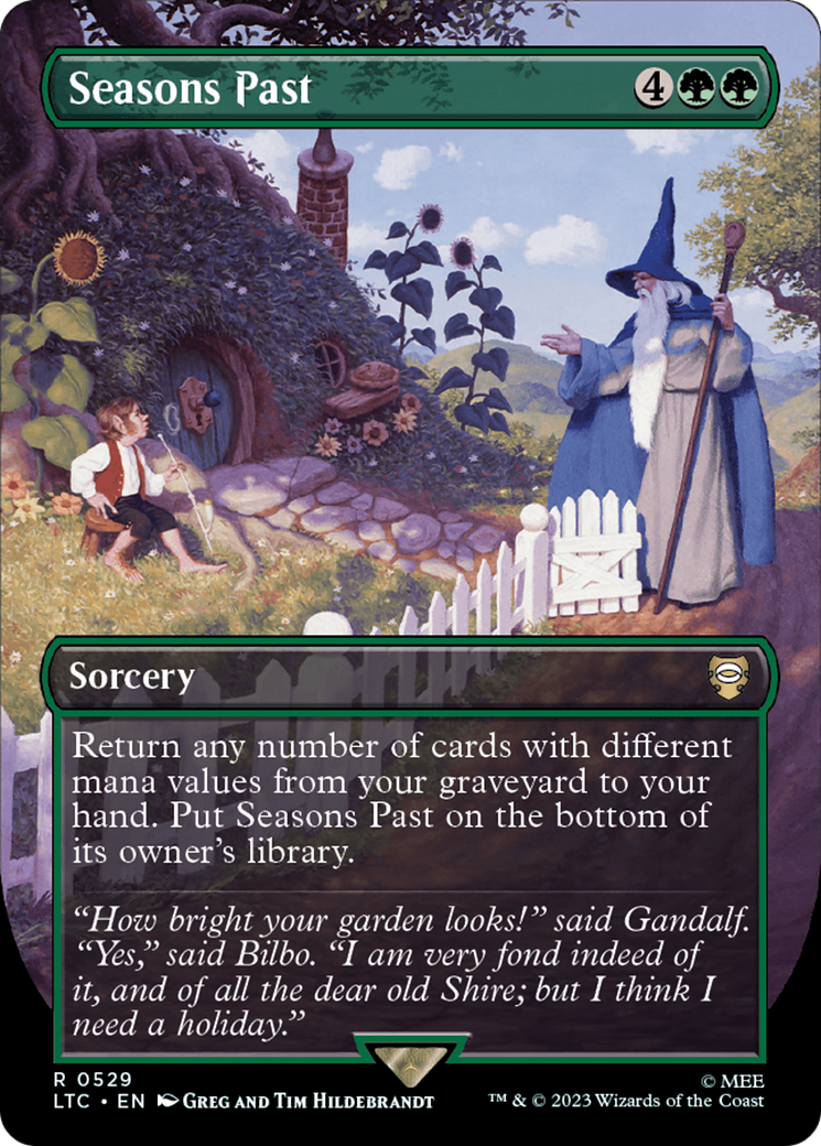 Magic: The Gathering - Seasons Past - Tales of Middle-earth Commander