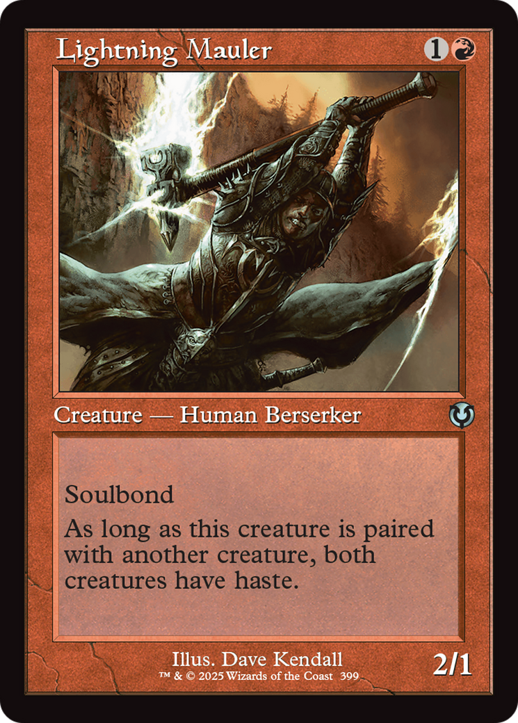Magic: The Gathering - Lightning Mauler Foil - Innistrad Remastered