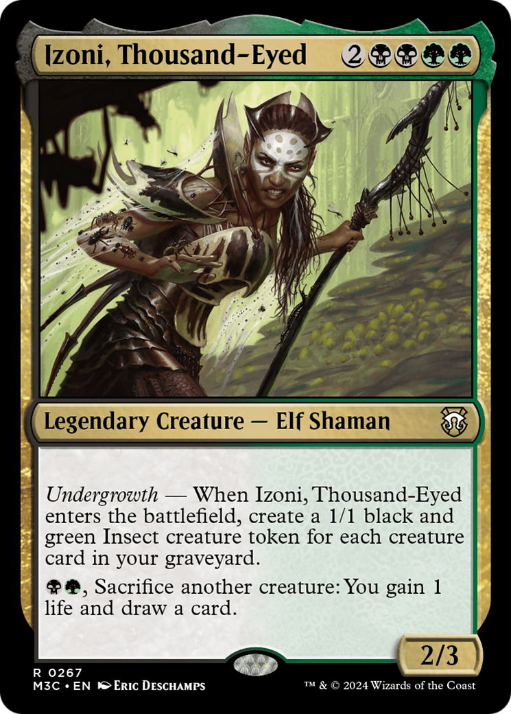 Magic: The Gathering - Izoni, Thousand-Eyed - Modern Horizons 3 Commander