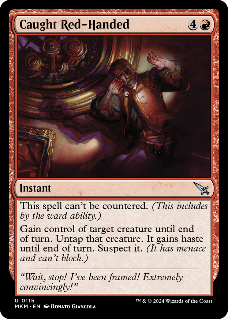 Magic: The Gathering - Caught Red-Handed - Murders at Karlov Manor