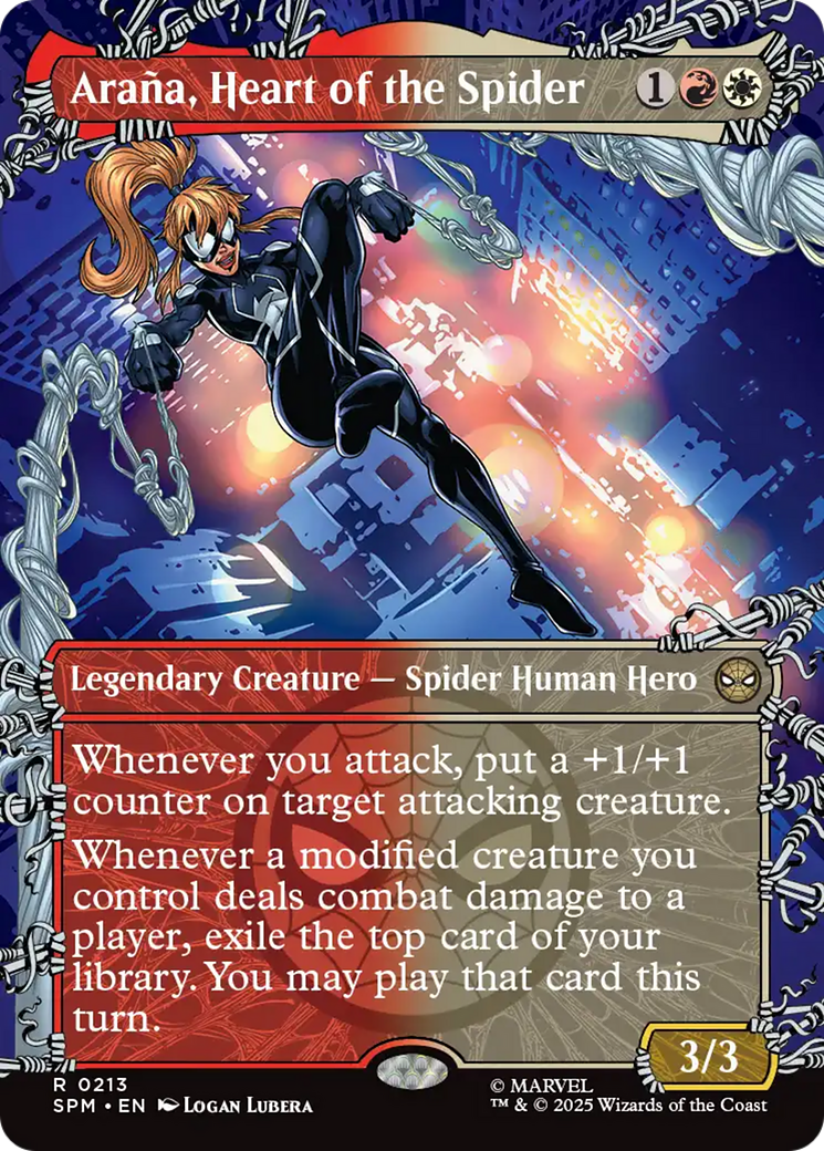 Magic: The Gathering - Araña, Heart of the Spider Foil - Marvel's Spider-Man