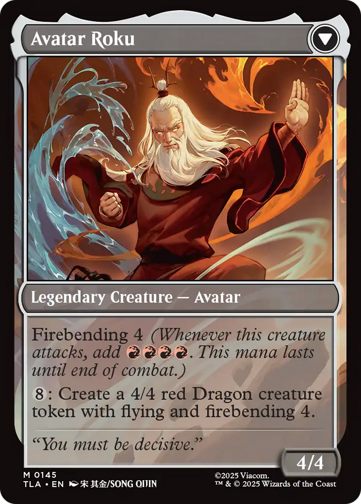 Magic: The Gathering - The Legend of Roku // Avatar Roku Foil - Avatar: The Last Airbender
