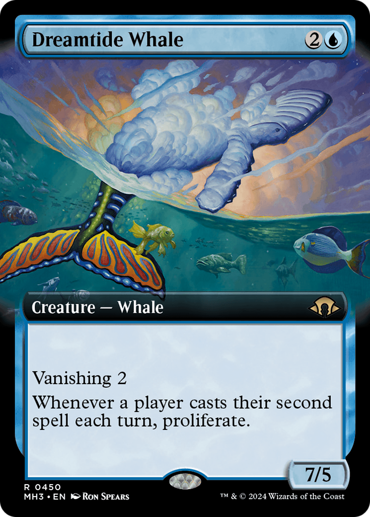 Magic: The Gathering - Dreamtide Whale Foil - Modern Horizons 3