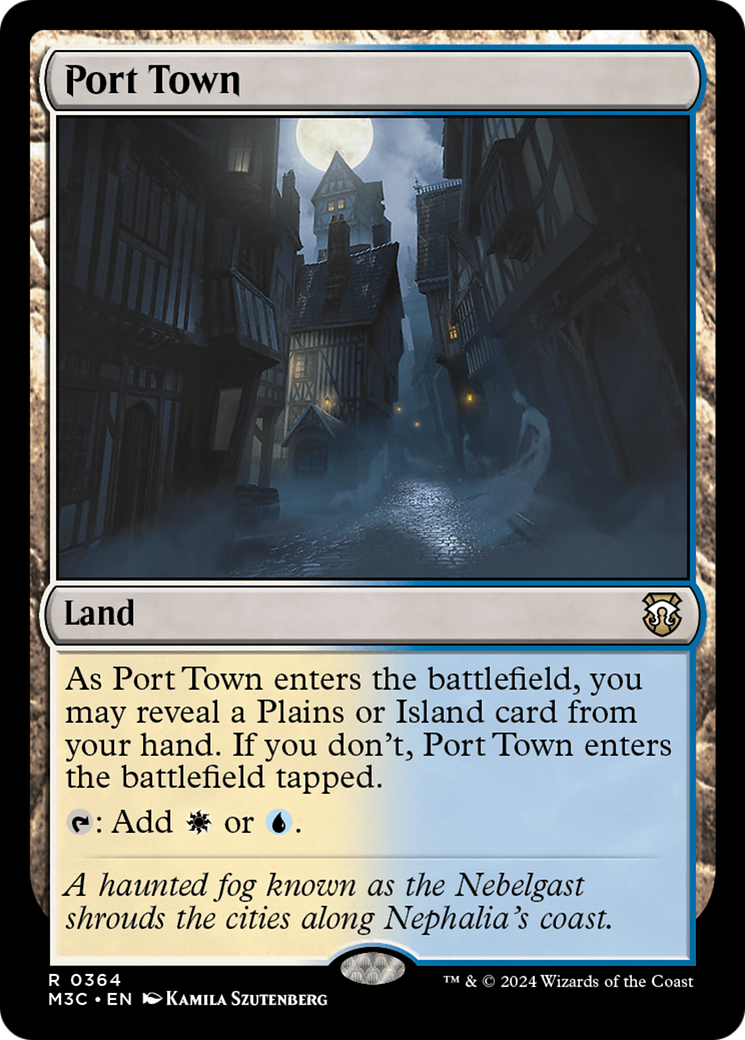 Magic: The Gathering - Port Town - Modern Horizons 3 Commander