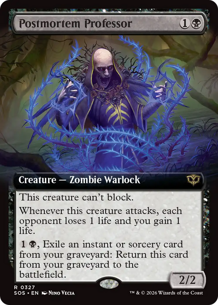 Magic: The Gathering - Postmortem Professor - Secrets of Strixhaven