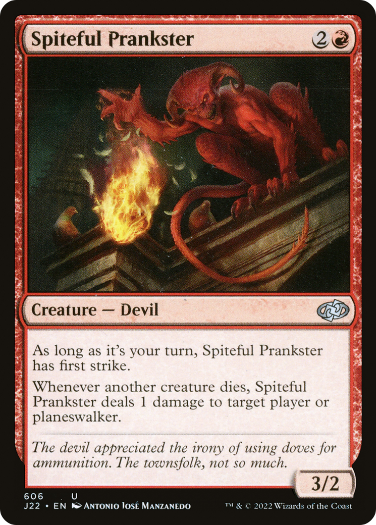 Magic: The Gathering - Spiteful Prankster - Jumpstart 2022