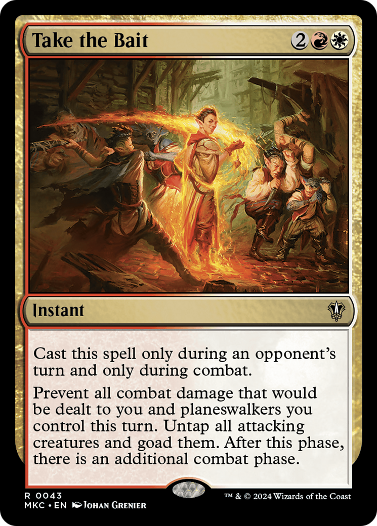 Magic: The Gathering - Take the Bait - Murders at Karlov Manor Commander