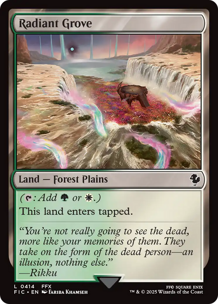 Magic: The Gathering - Radiant Grove - Final Fantasy Commander
